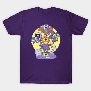 Spooky Halloween Ghoulies T-Shirt